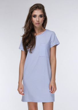 Футболка-туника голубая LAMAR NEXT Marani  Изображение Футболка-туника голубая LAMAR NEXT Marani