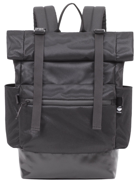 Рюкзак текстильный черный Phase Roll MESH PELICAN Изображение Рюкзак текстильный черный Phase Roll MESH PELICAN