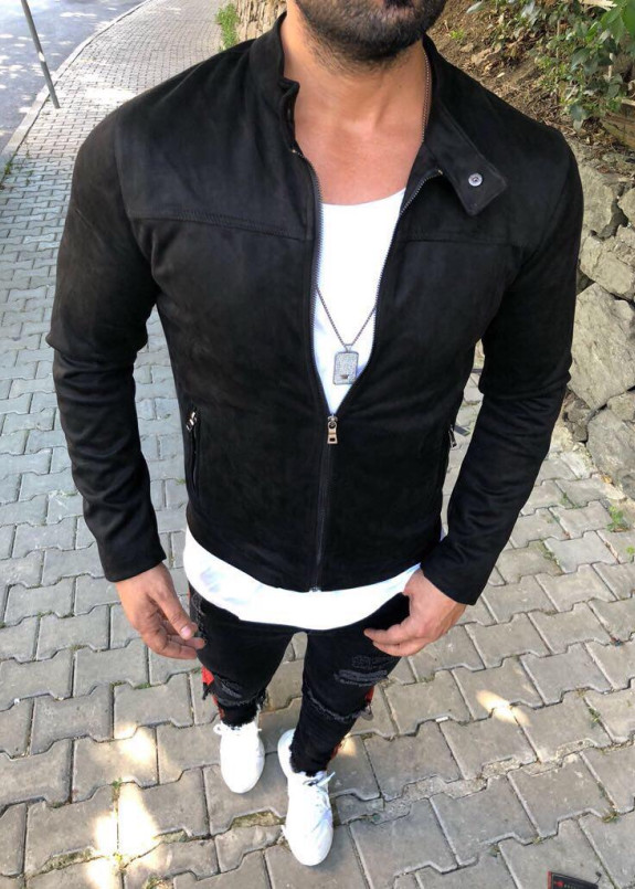 Чёрная мужская куртка MFSTORE Изображение Чёрная мужская куртка MFSTORE