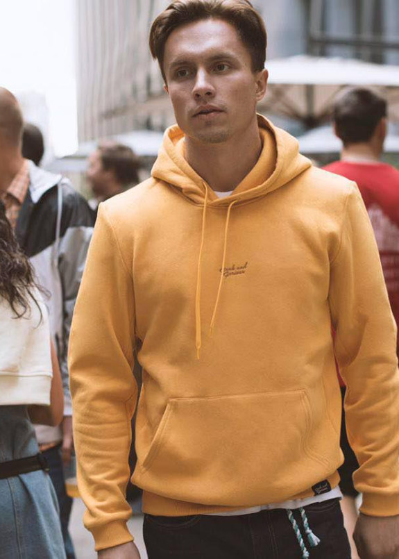 Горчичное худи small logo funk and furious Изображение Горчичное худи small logo funk and furious