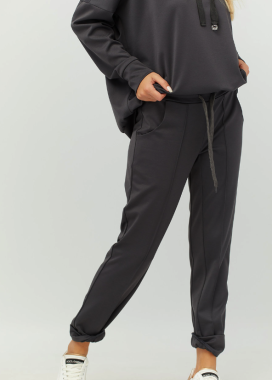 Брюки спортивные серые Peppy Black Изображение Брюки спортивные серые Peppy Black