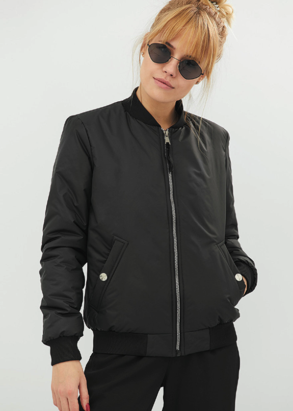 Курка-Бомбер VIBE Black Изображение Курка-Бомбер VIBE Black