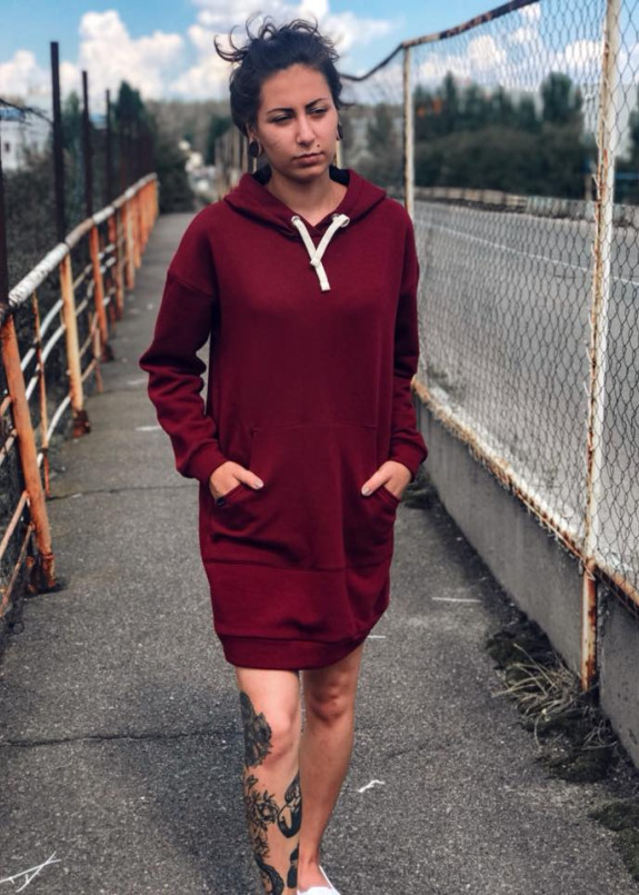 Платье-худи с карманами Leska prod Изображение Платье-худи с карманами Leska prod