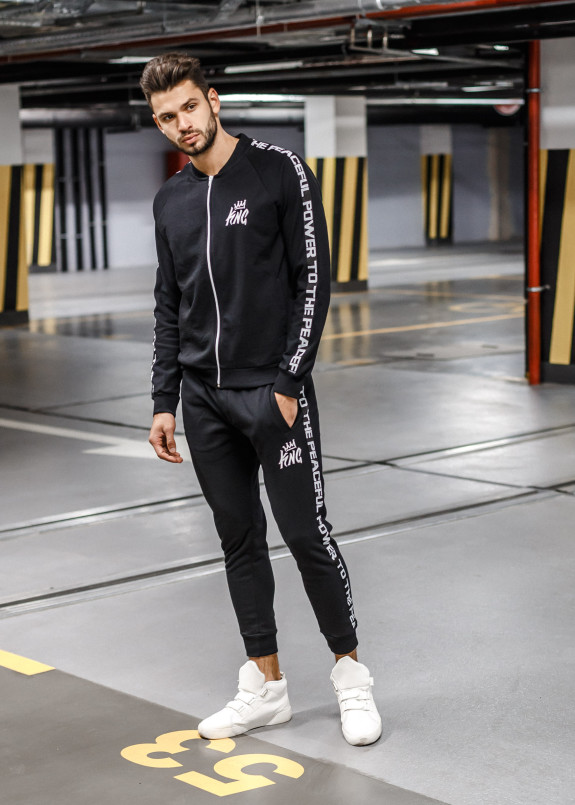 Спортивный костюм с надписью Power Изображение Спортивный костюм с надписью Power