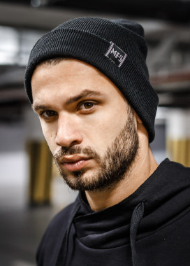 Шапка дрібної в'язки з підворотом MFS Изображение Шапка дрібної в'язки з підворотом MFS