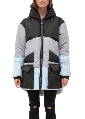 Зимняя короткая теплая куртка Lut Изображение Зимняя короткая теплая куртка Lut