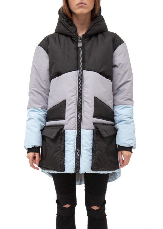 Зимняя короткая теплая куртка Lut Изображение Зимняя короткая теплая куртка Lut