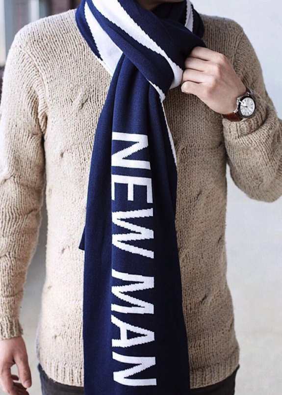 Шарф new man Изображение Шарф new man