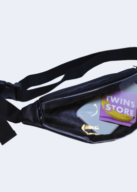 ЧЕРНАЯ ПРОЗРАЧНАЯ БАНАНКА Twins store Изображение ЧЕРНАЯ ПРОЗРАЧНАЯ БАНАНКА Twins store