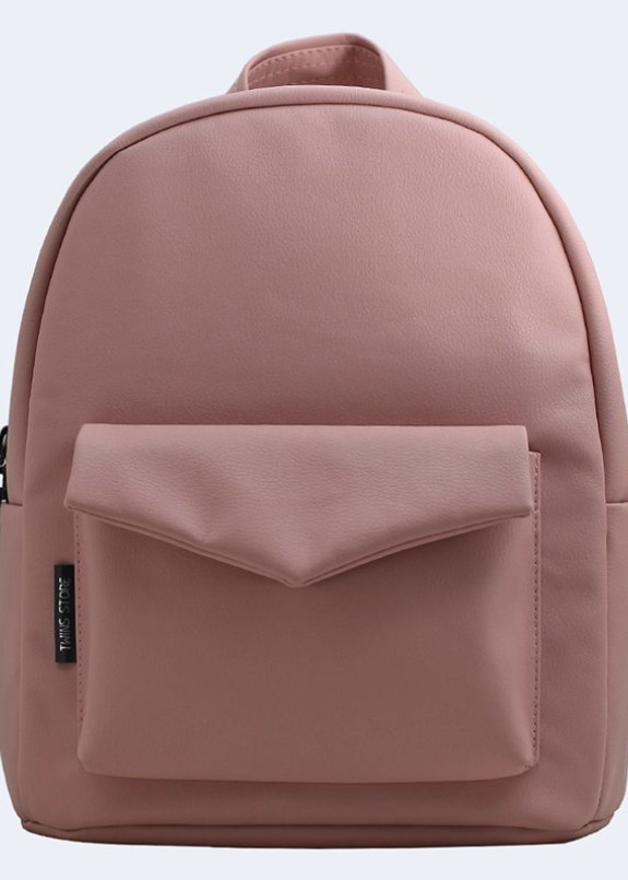 Персиковый кожаный рюкзак Twins store Изображение Персиковый кожаный рюкзак Twins store