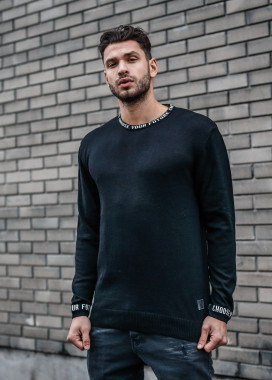 Кофта с надписью на горловине MFSTORE Изображение Кофта с надписью на горловине MFSTORE