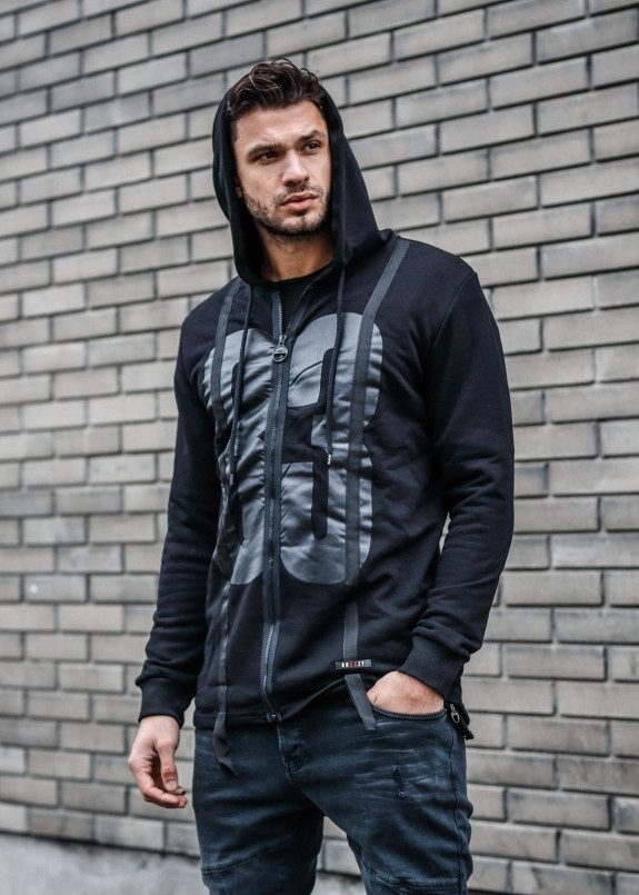 Кофта на молнии с цифрой MFSTORE Изображение Кофта на молнии с цифрой MFSTORE