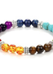 Браслет с разноцветными бусинами FASHION Изображение Браслет с разноцветными бусинами FASHION