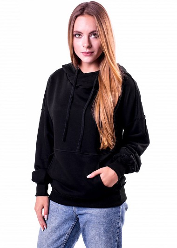 Худи свободного кроя из трёхнитки Wolf Изображение Худи свободного кроя из трёхнитки Wolf