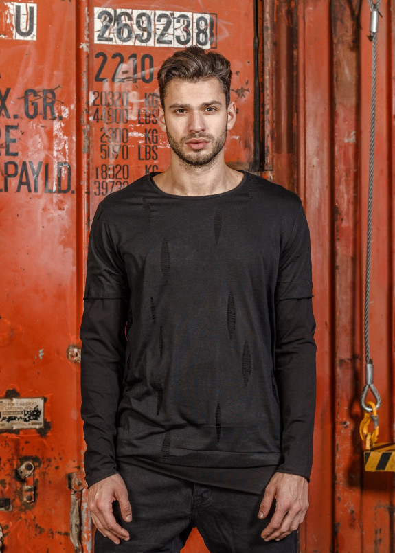 Лонгслив с дырками Mfstore Изображение Лонгслив с дырками Mfstore