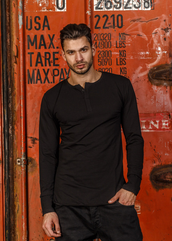 Лонгслив на пуговицах Mfstore Изображение Лонгслив на пуговицах Mfstore