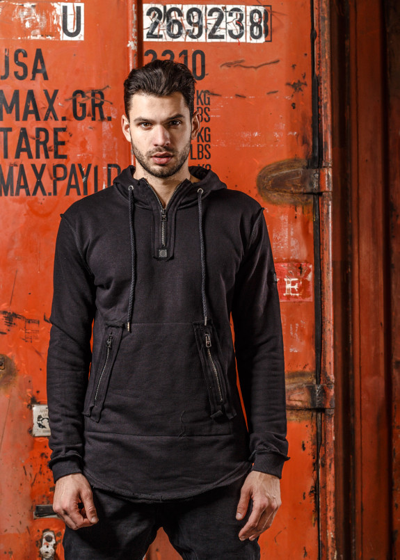 Худи с молниями на карманах Mfstore Изображение Худи с молниями на карманах Mfstore