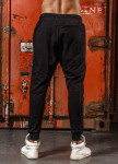 Изображение Спортивные штаны черные с вставками на карманах Mfstore