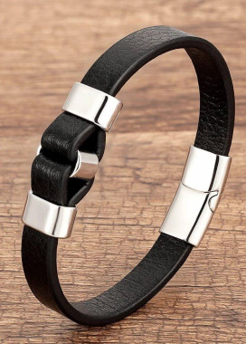 Чоловічий вінтажний браслет з натуральної шкіри MFStore Изображение Чоловічий вінтажний браслет з натуральної шкіри MFStore