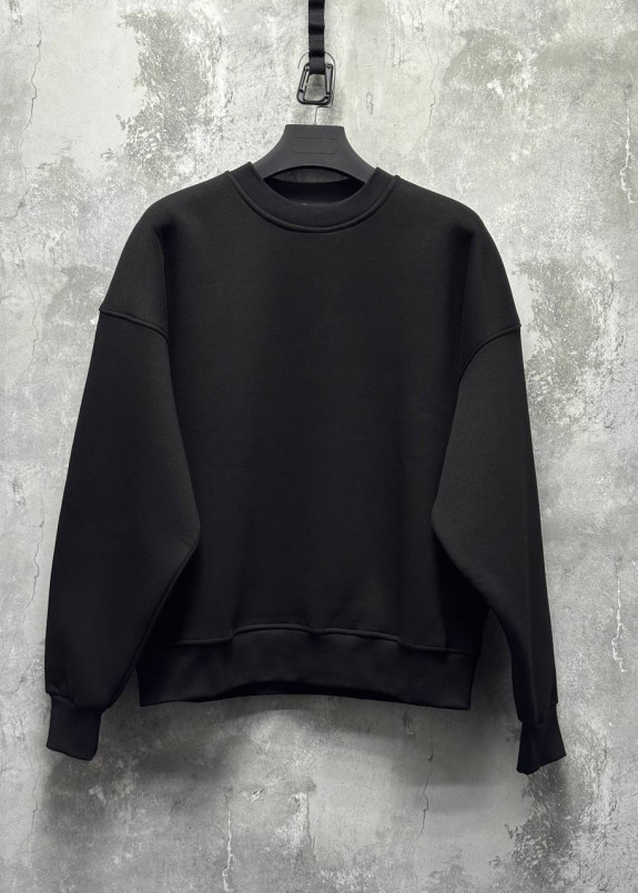 Оверсайз світшот базовий чорний MFStore Изображение Оверсайз світшот базовий чорний MFStore