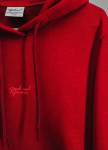 Изображение Красное женское  худи с классическим лого