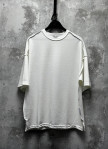 Футболка базова оверсайз зі швами навиворіт біла MFStore Изображение Футболка базова оверсайз зі швами навиворіт біла MFStore