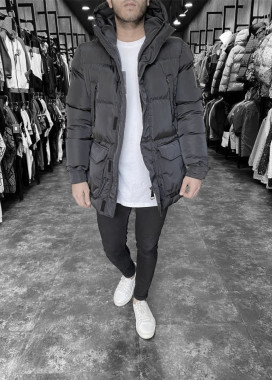 Изображение Мужская куртка с боковыми и накладными карманами MFStore