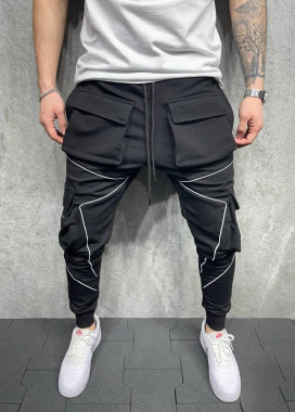 Брюки спортивные со светоотражающими вставками MFStore Изображение Брюки спортивные со светоотражающими вставками MFStore