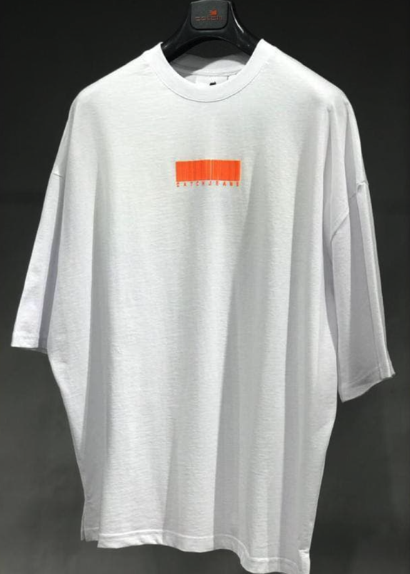 Футболка белая с градиентом MFStore Изображение Футболка белая с градиентом MFStore