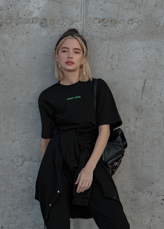 Футболка Print here Изображение Футболка Print here