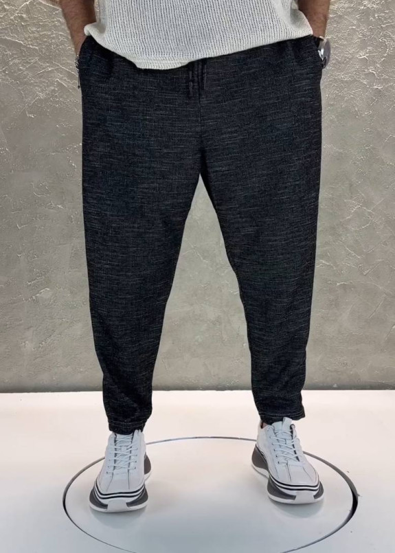 Стильні штани вільного крою чорні MFStore Изображение Стильні штани вільного крою чорні MFStore