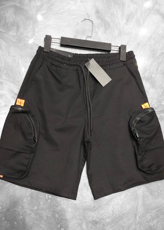 Шорти карго чоловічі чорні MFStore Изображение Шорти карго чоловічі чорні MFStore