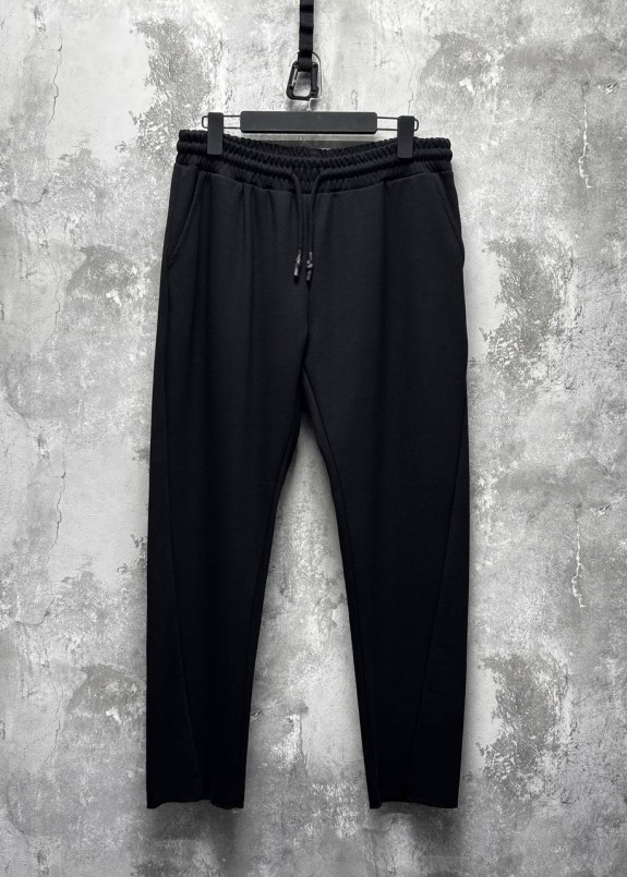 Штани вільного крою звужені до низу чорні MFStore Изображение Штани вільного крою звужені до низу чорні MFStore