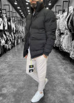 Стильная мужская куртка с накладными карманами черная MFStore Изображение Стильная мужская куртка с накладными карманами черная MFStore