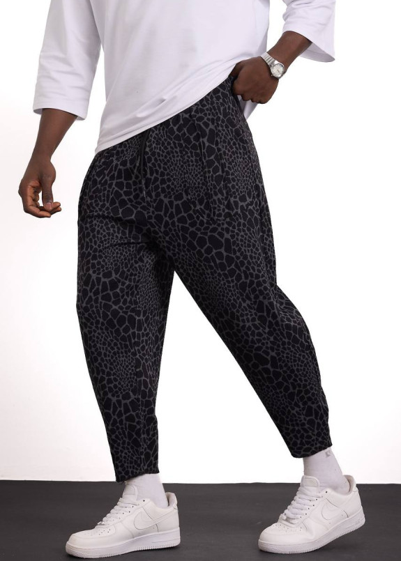 Стильні штани леопард вільного крою MFStore Изображение Стильні штани леопард вільного крою MFStore