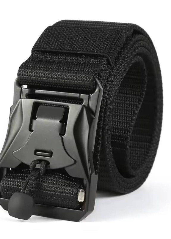 Стильний ремінь з магнітною застібкою чорний MFStore Изображение Стильний ремінь з магнітною застібкою чорний MFStore