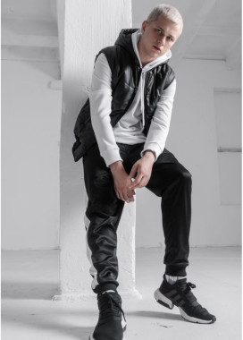 Жилет мужской экокожа черный Изображение Жилет мужской экокожа черный