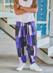 Стильні штани вільного крою фіолетові MFStore Изображение Стильні штани вільного крою фіолетові MFStore