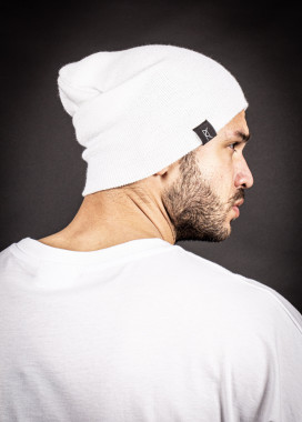 Шапка дрібної в'язки біла MFS Изображение Шапка дрібної в'язки біла MFS