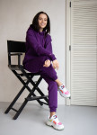 Изображение Фиолетовый костюм на флисе