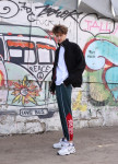 Спортивные штаны мужские темно-зеленые Крид Tur streetwear Изображение Спортивные штаны мужские темно-зеленые Крид Tur streetwear