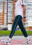 Легкие спортивные штаны мужские темно-зеленые Кейдж Tur streetwear Изображение Легкие спортивные штаны мужские темно-зеленые Кейдж Tur streetwear