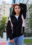 Ветровка черная женская Харли Квин Tur streetwear Изображение Ветровка черная женская Харли Квин Tur streetwear