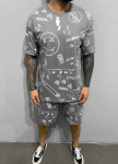 Костюм серый летний SMILE MFStore Изображение Костюм серый летний SMILE MFStore