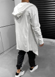 Асимметричная дизайнерская мантия с крестом на спине белая MFStore Изображение Асимметричная дизайнерская мантия с крестом на спине белая MFStore