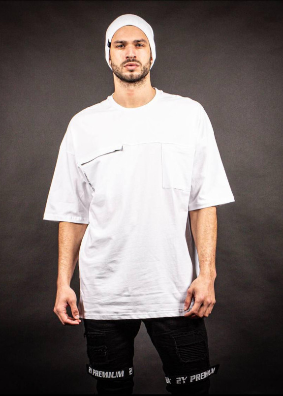 Футболка с карманом на груди MFStore Изображение Футболка с карманом на груди MFStore