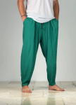 Стильні штани оверсайз зелені MFStore Изображение Стильні штани оверсайз зелені MFStore