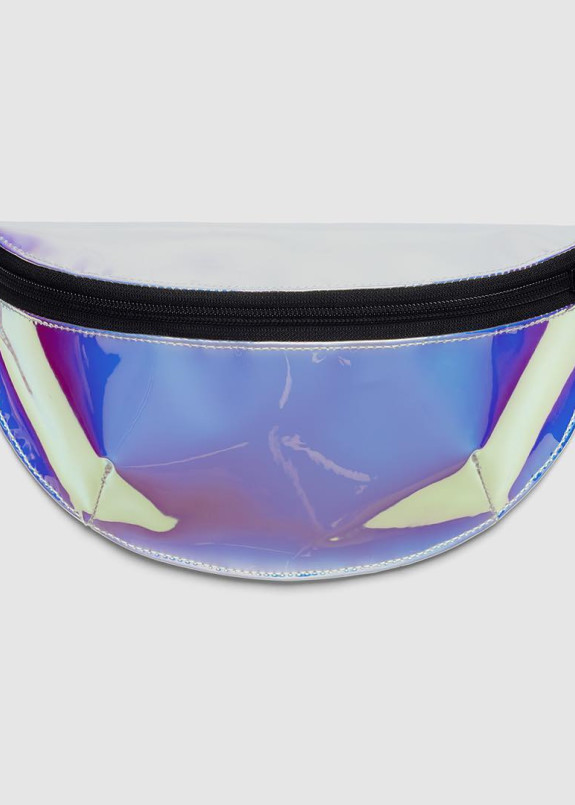 Неоновая бананка на пояс голограмма фиолетово-бирюзового цвета Radio Cat Изображение Неоновая бананка на пояс голограмма фиолетово-бирюзового цвета Radio Cat