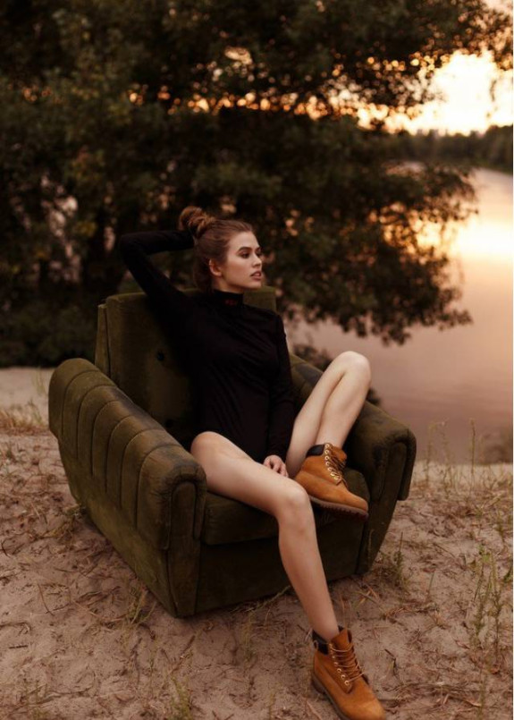 Боди длинный рукав с вышивкой SHE Изображение Боди длинный рукав с вышивкой SHE