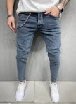 Изображение Узкие мужские джинсы серые MFStore